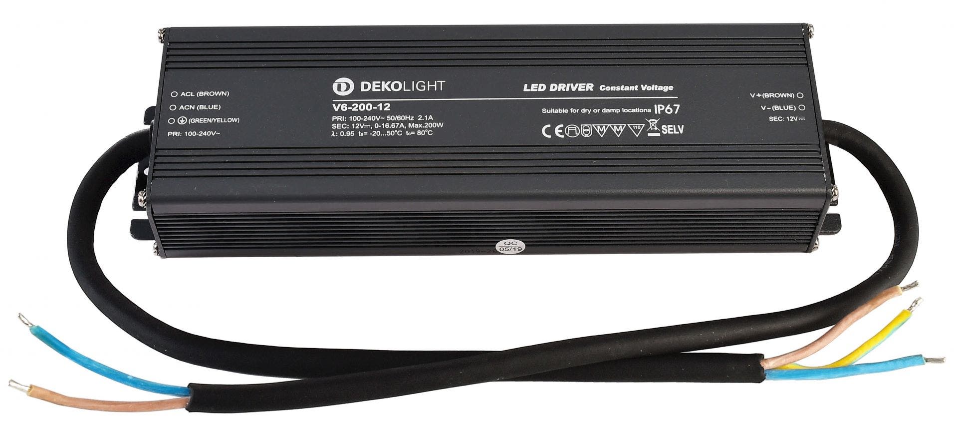 Deko-Light V6-200-12 12V 200W IP67 - Deko-Light | Bellalite Deko-Light V6-200-12 12V 200W IP67 - Deko-Light | Bellalite