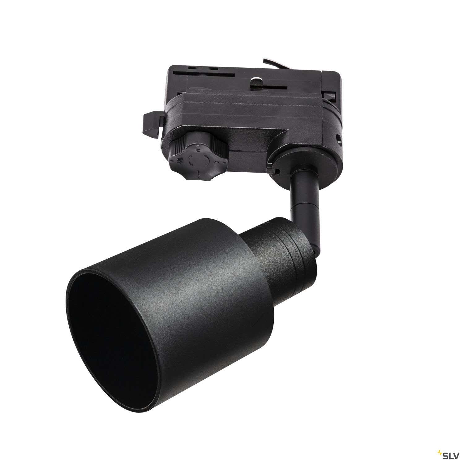 Puri Track Long, 3-fas svart - SLV | Bellalite Puri Track Long, 3-fas svart - SLV | Bellalite