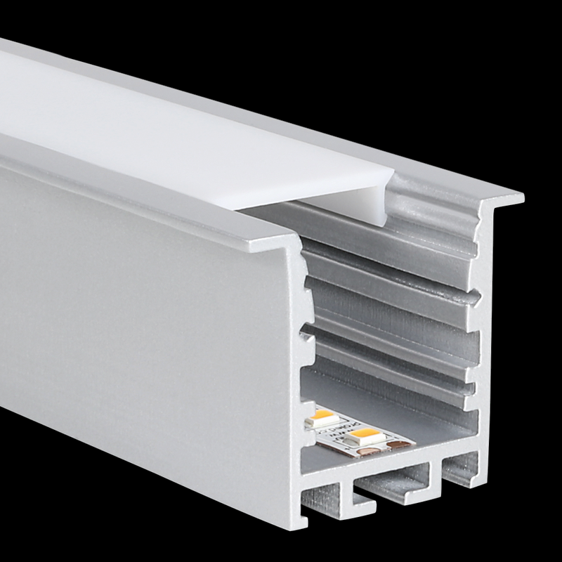 Aluminiumprofil M-Line Rec 24 ST, 2m - PROLED | Bellalite