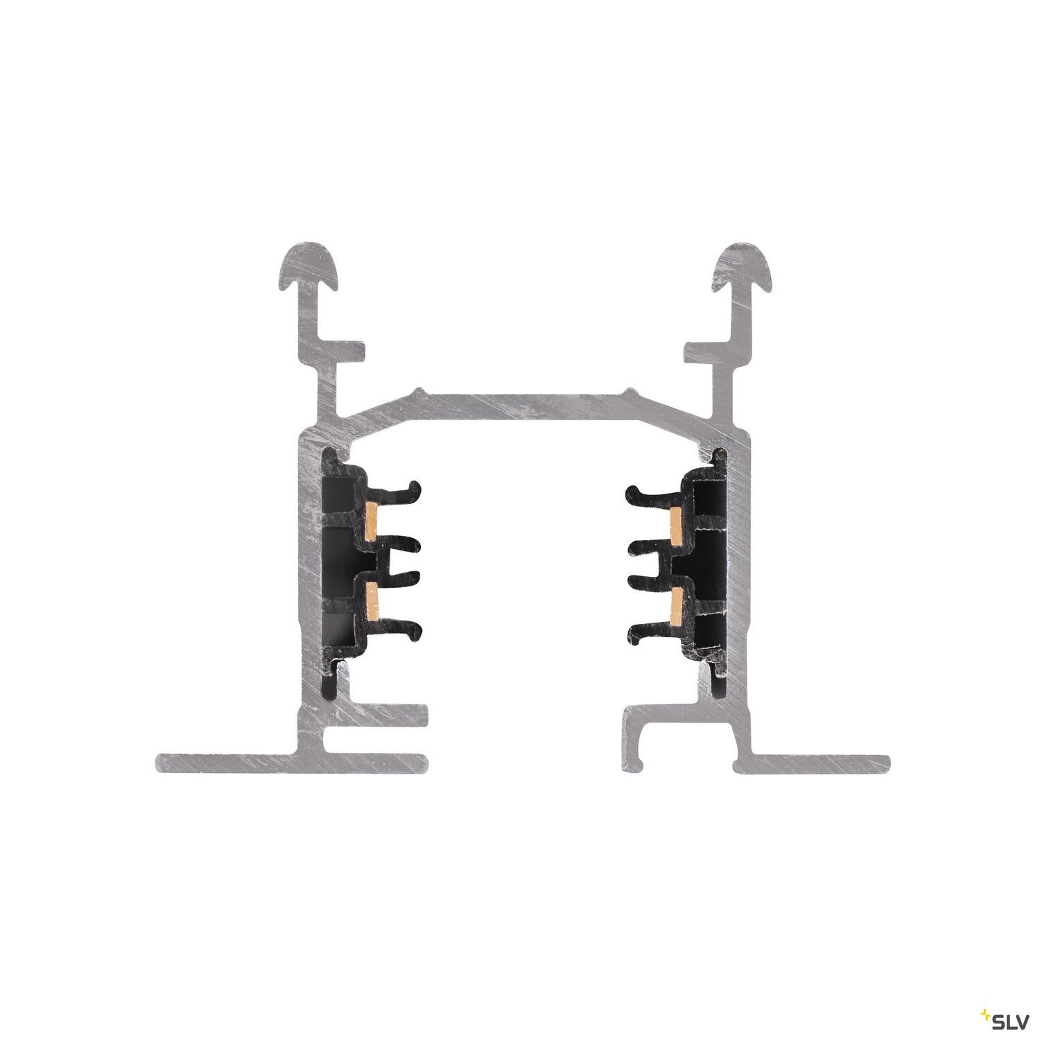 EUTRAC 3-fas Inbyggnads-skena 2m vit - SLV | Bellalite
