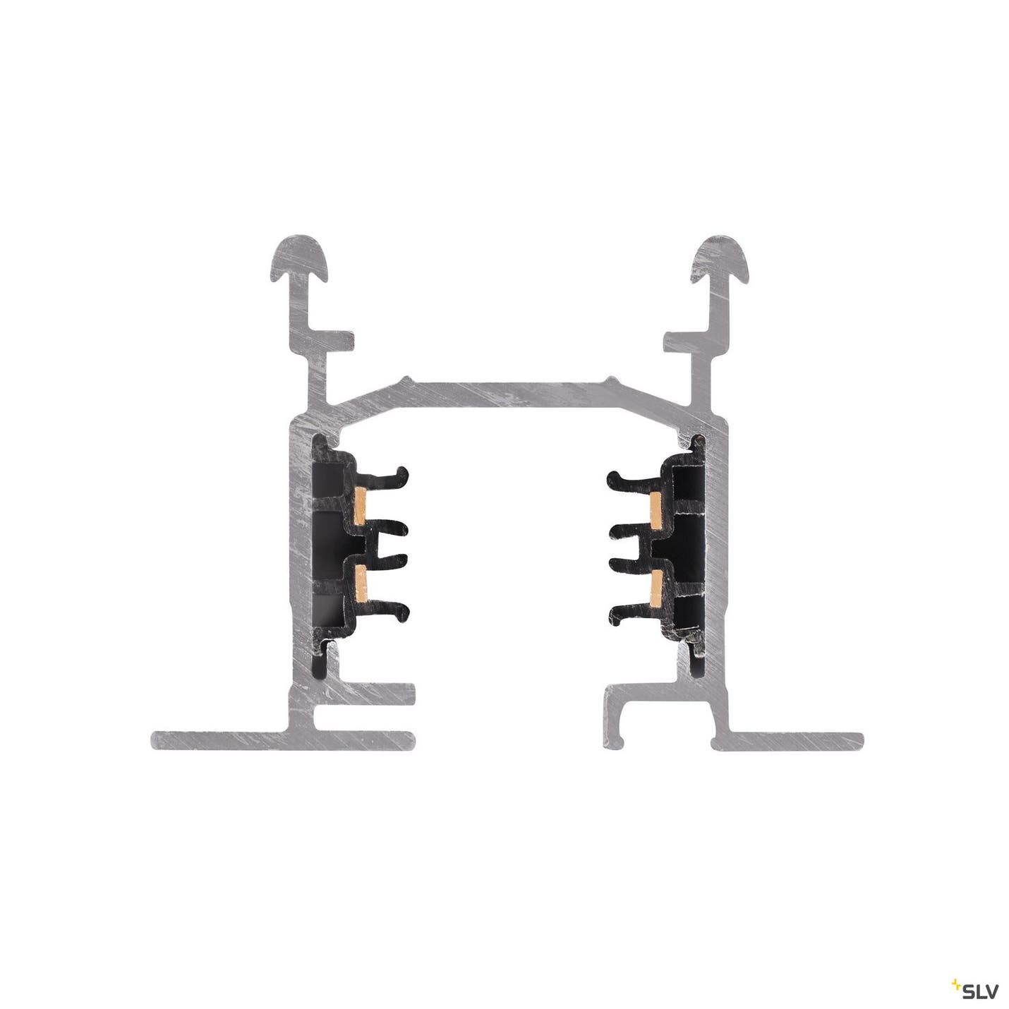 EUTRAC 3-fas Inbyggnads-skena 2m vit - SLV | Bellalite EUTRAC 3-fas Inbyggnads-skena 2m vit - SLV | Bellalite