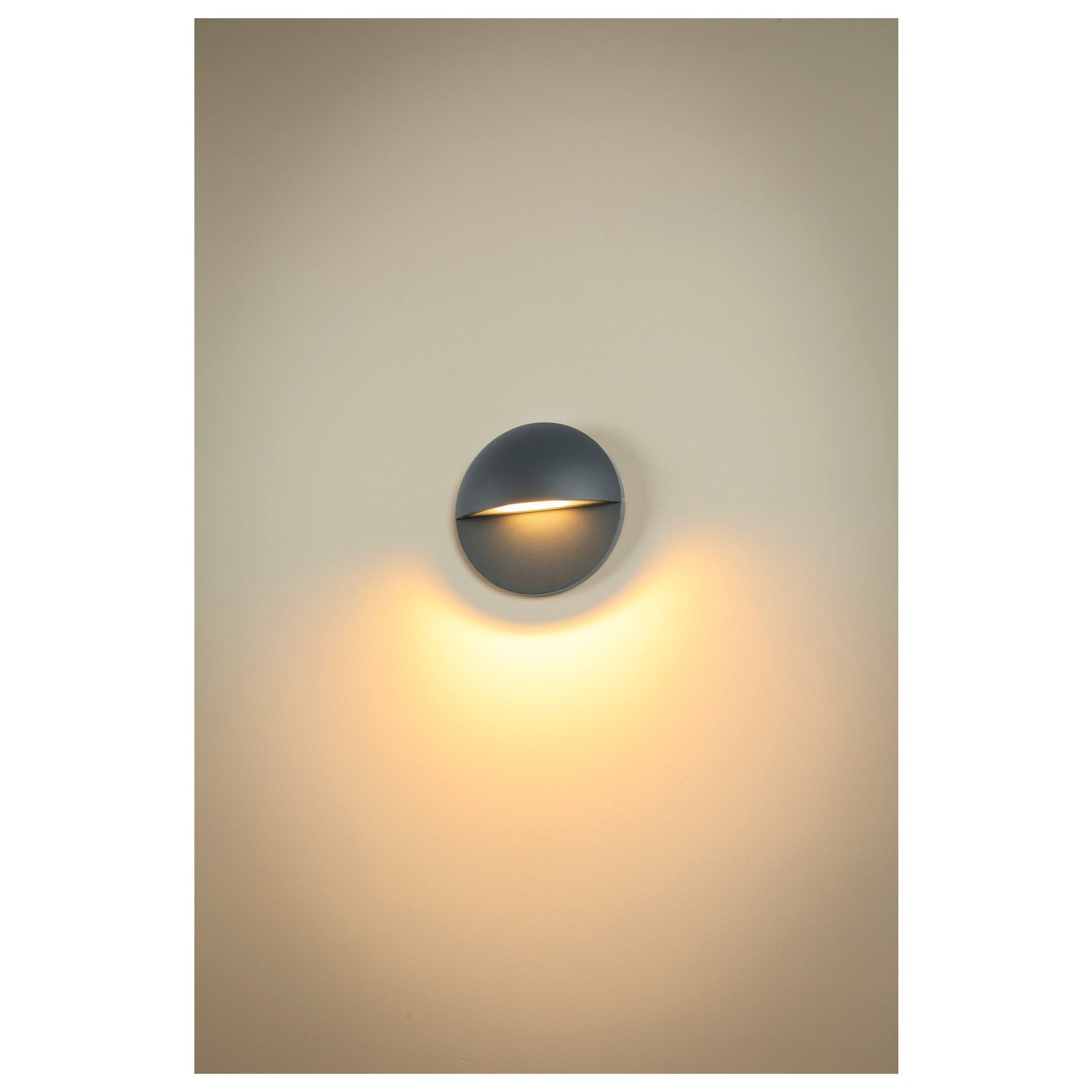 LID II, wall-mounted light, 2700/3000K, 15W, PHASE, 100°, Antracit  - SLV | Bellalite