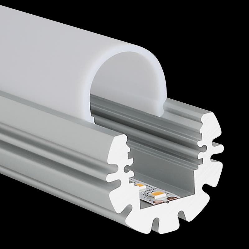 Aluminiumprofil M-Line Circle, 2m - PROLED | Bellalite Aluminiumprofil M-Line Circle, 2m - PROLED | Bellalite