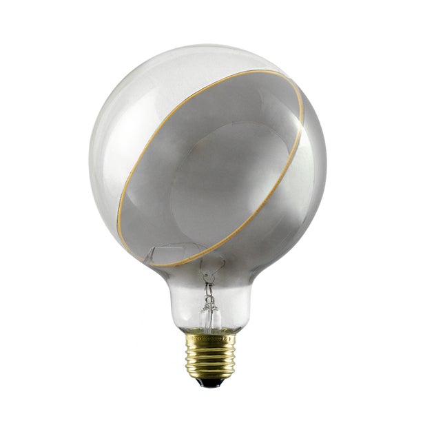 Segula Illusion Line LED Globe 125 Smokey Slanting Bottom E27 5W 350lm 2200K - Segula | Bellalite Segula Illusion Line LED Globe 125 Smokey Slanting Bottom E27 5W 350lm 2200K - Segula | Bellalite