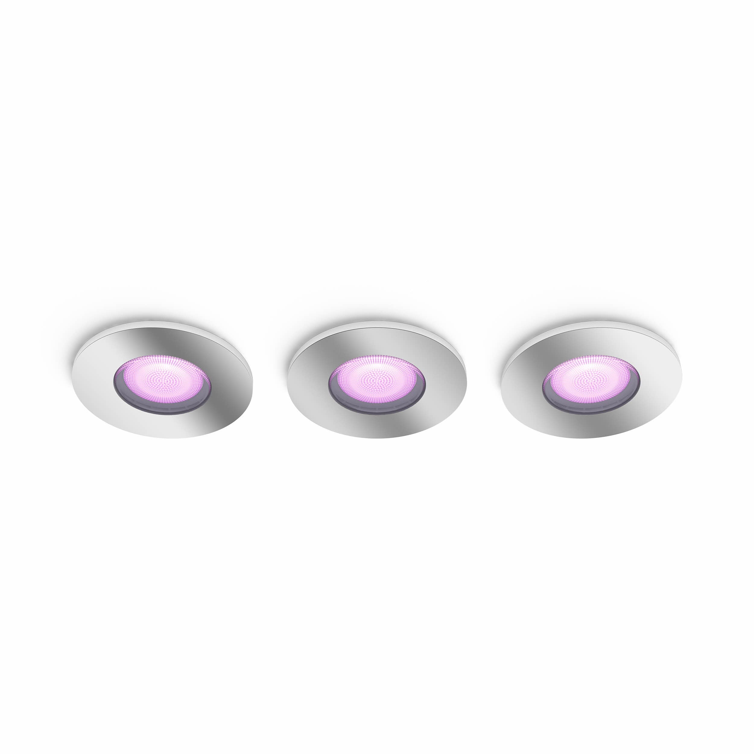 Philips Hue Xamento Downlight White & Color 3-pack - Philips Hue | Bellalite