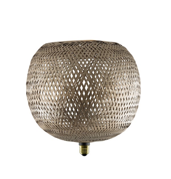 Segula Floating Line LED Bamboo Globe 300 Brons E27 5W 350lm 2200K - Segula | Bellalite Segula Floating Line LED Bamboo Globe 300 Brons E27 5W 350lm 2200K - Segula | Bellalite