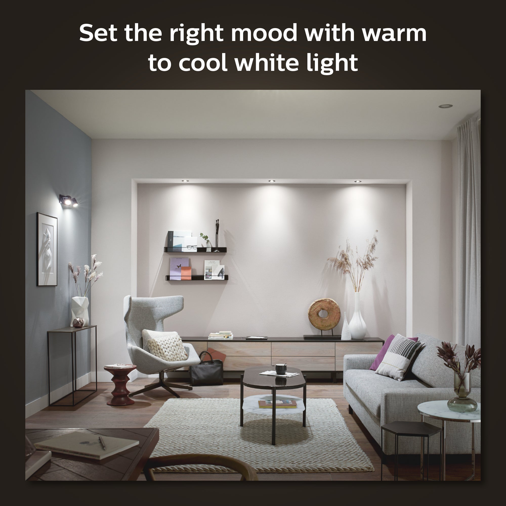 Philips Hue Milliskin Downlight White Ambience x3 - Philips Hue | Bellalite