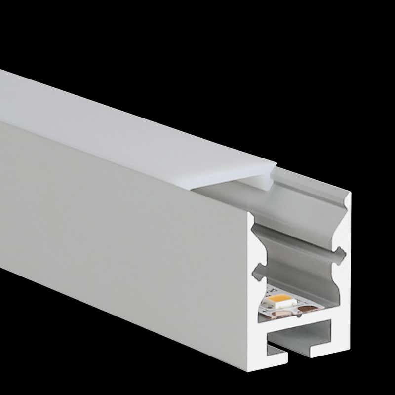 Aluminiumprofil S-Line Standard 24, 2m Alu - PROLED | Bellalite Aluminiumprofil S-Line Standard 24, 2m Alu - PROLED | Bellalite