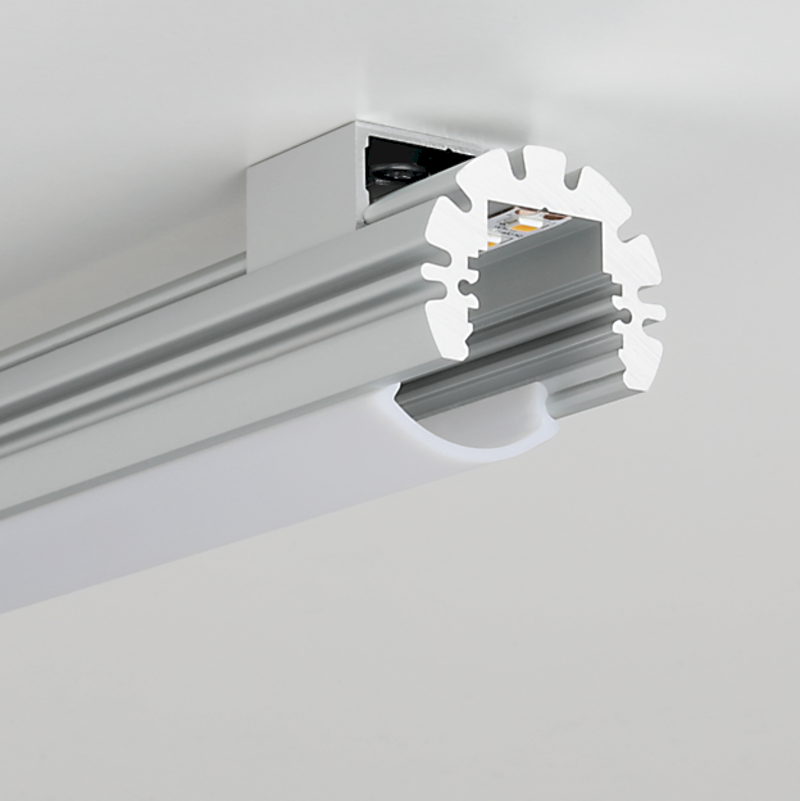 Aluminiumprofil M-Line Circle, 3m - PROLED | Bellalite