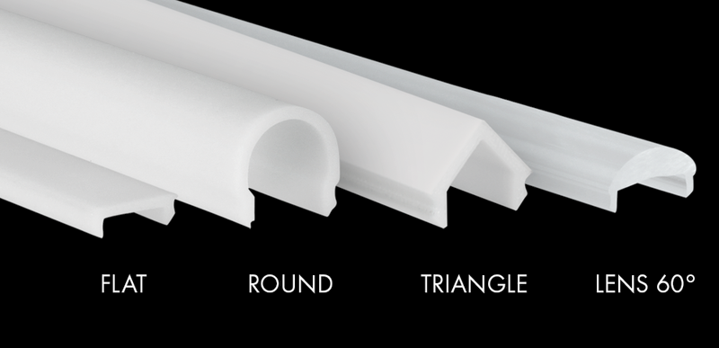 Plastic Cover S-Line Flat Break Proof, 5m Frost - PROLED | Bellalite