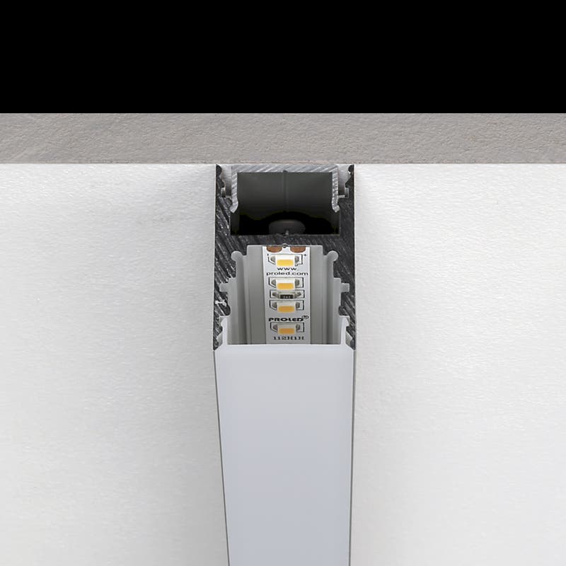 Aluminiumprofil M-Line H, 2m - PROLED | Bellalite Aluminiumprofil M-Line H, 2m - PROLED | Bellalite