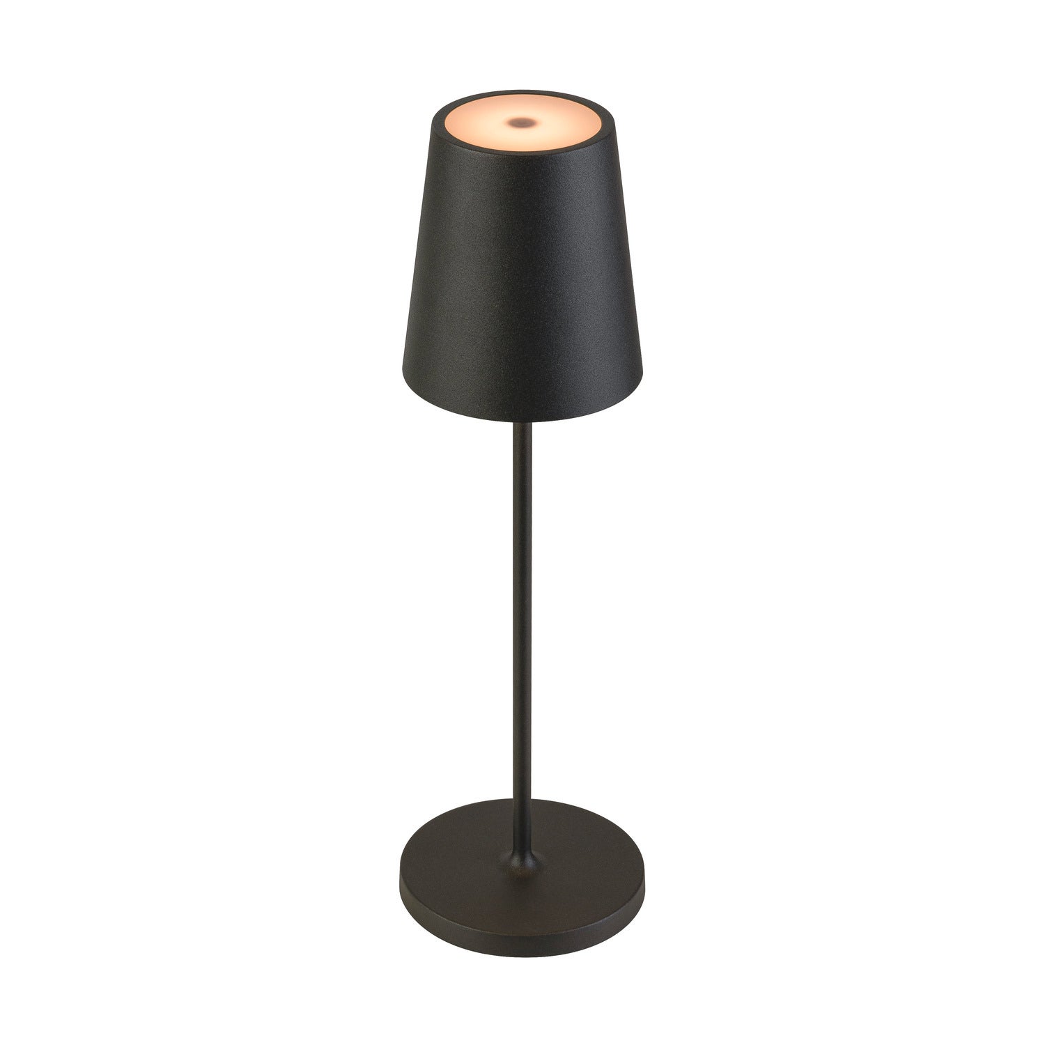 VINOLINA TWO, table lamp, battery-poweRöd, IP65, 2200/2700/3000K, TOUCH, Svart  - SLV | Bellalite