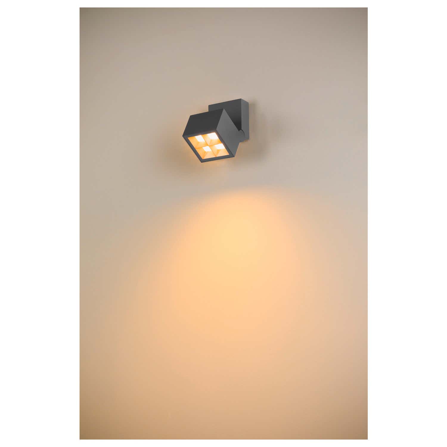 S-CUBE, wall and ceiling-mounted light, 2700/3000K, 15W, PHASE, 80°, Antracit - SLV | Bellalite S-CUBE, wall and ceiling-mounted light, 2700/3000K, 15W, PHASE, 80°, Antracit - SLV | Bellalite