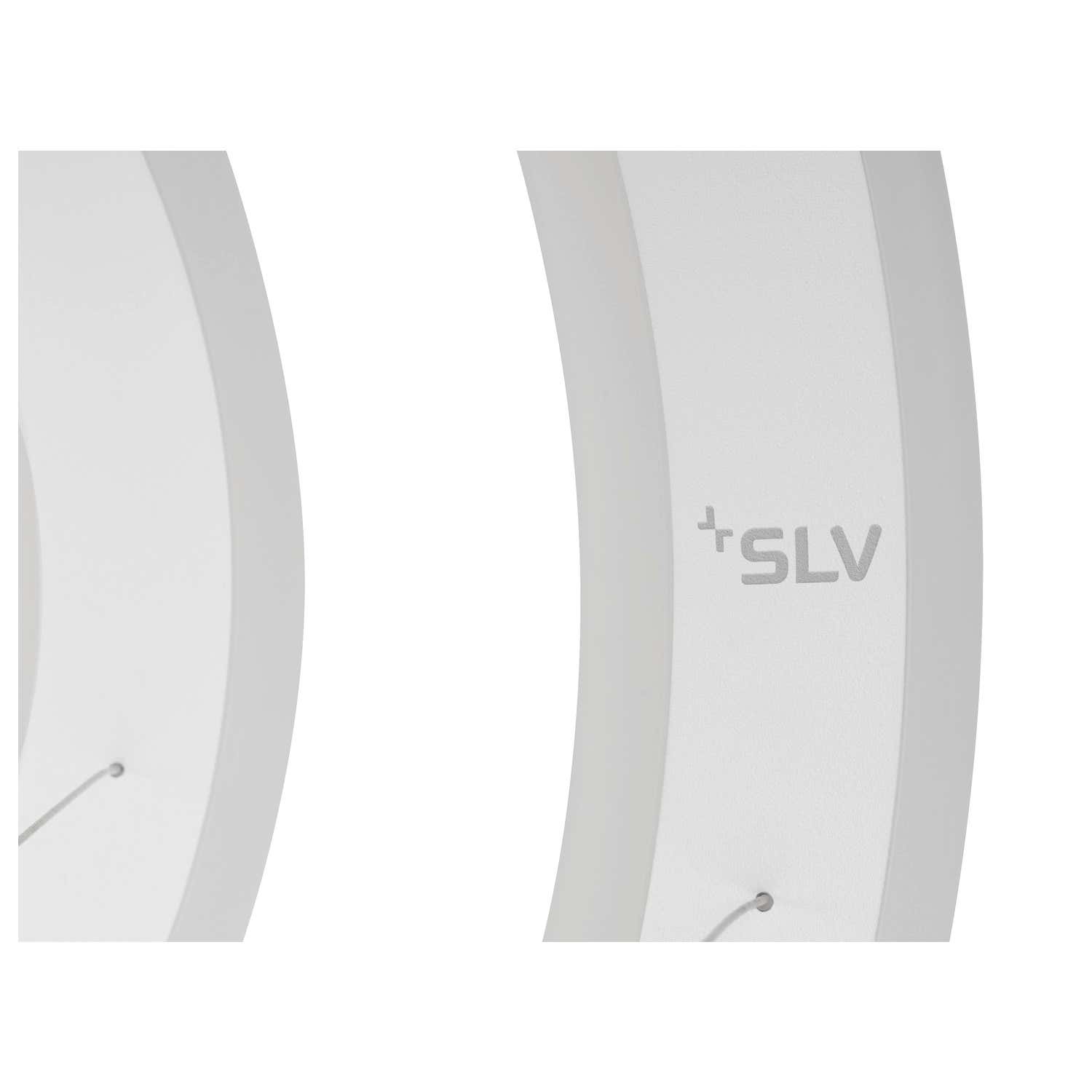 ONE FLAT, pendant light, triple, 300cm, 2700/3000K, DALI 2, Touch, Vit - SLV | Bellalite ONE FLAT, pendant light, triple, 300cm, 2700/3000K, DALI 2, Touch, Vit - SLV | Bellalite