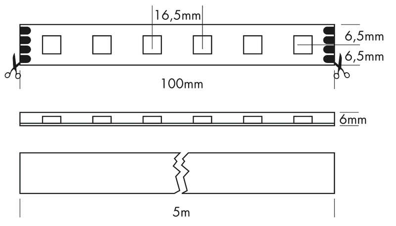 Flex Strip IP68 HD RGB 5m - PROLED | Bellalite Flex Strip IP68 HD RGB 5m - PROLED | Bellalite