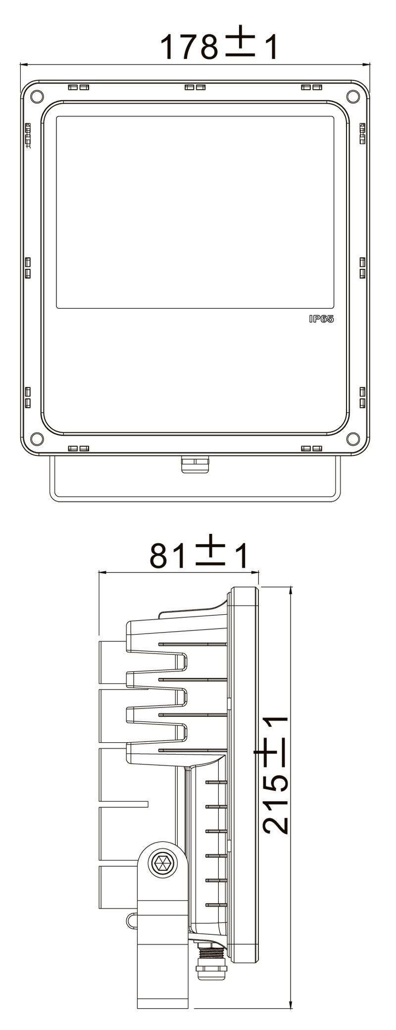 Flodljus COB 30 Amber 30W - Deko-Light | Bellalite