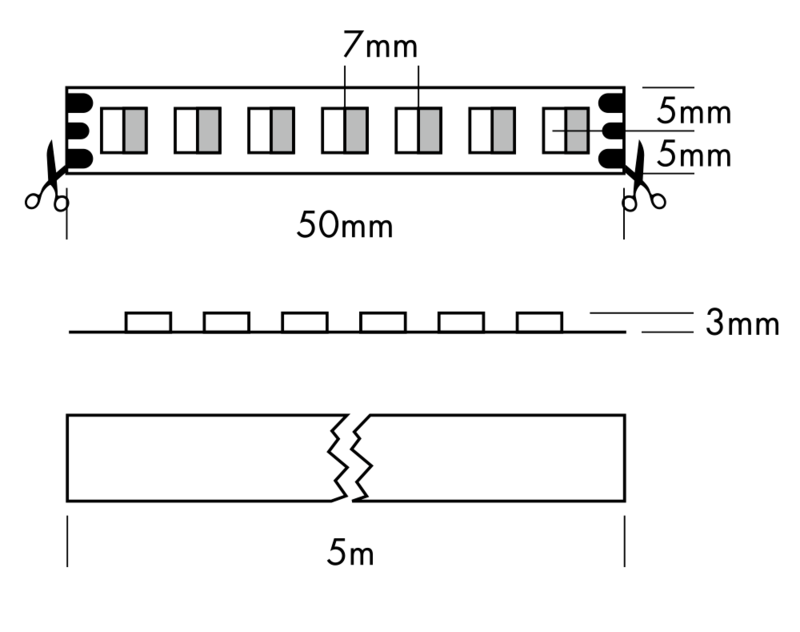 Flex Strip IP53 Dynamic White 80 2-in-1, meter - PROLED | Bellalite