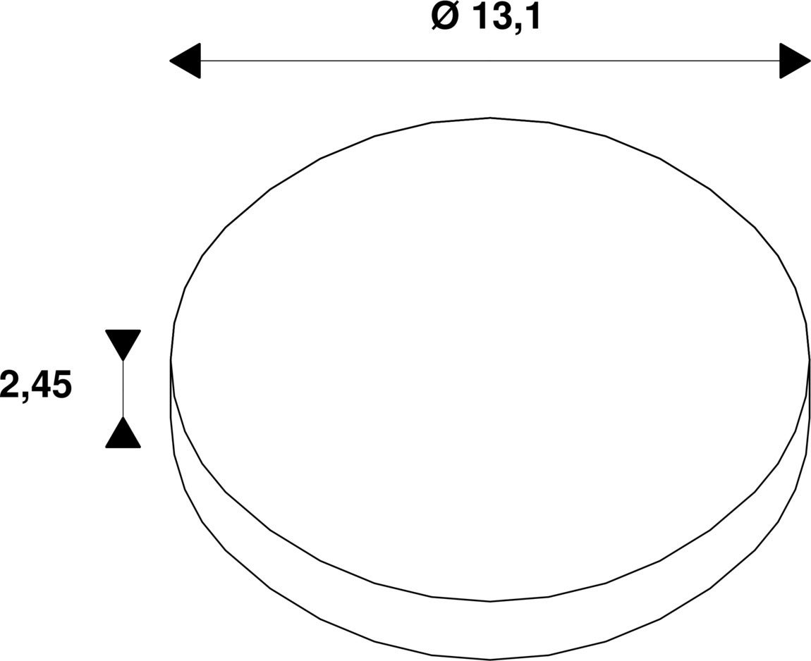 CYFT, decorative ring, Vit  - SLV | Bellalite