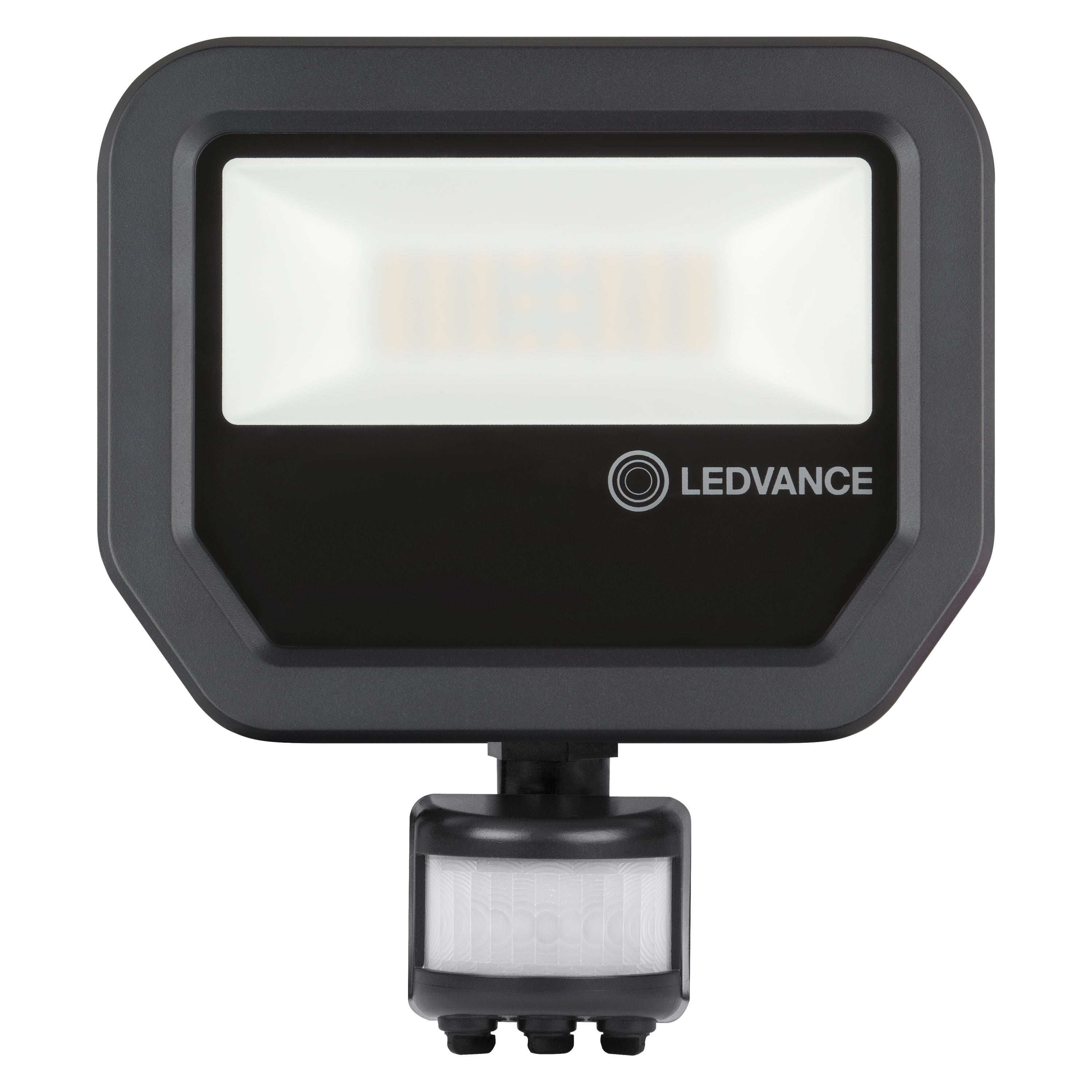 Floodlight Gen3 Sensor 20W 3000K IP65 Svart, 100° x 100°  - Ledvance | Bellalite