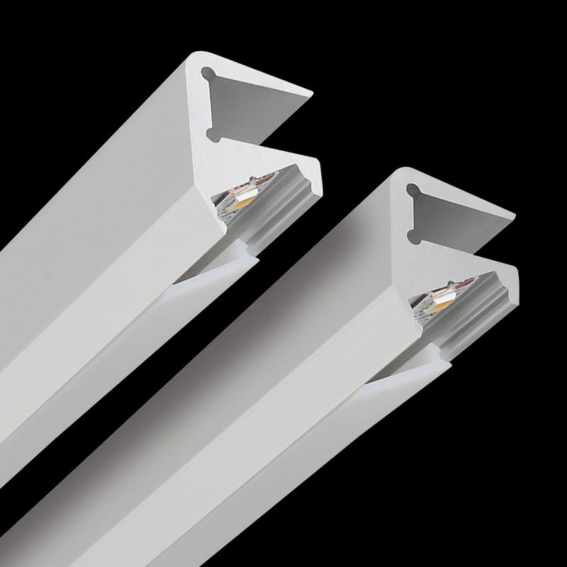 Aluminiumprofil S-Line Glass 8mm - PROLED | Bellalite Aluminiumprofil S-Line Glass 8mm - PROLED | Bellalite