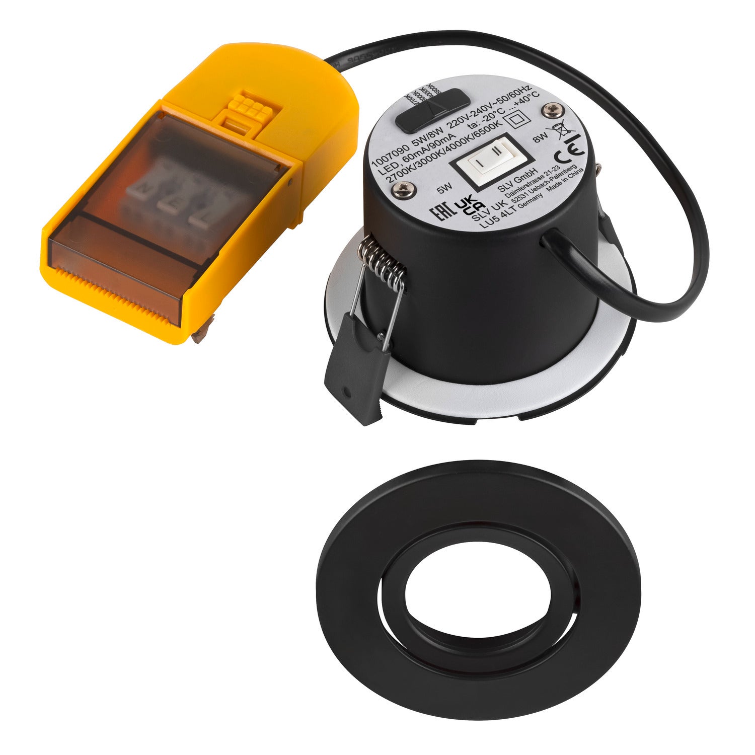 UNIVERSAL DOWNLIGHT Multipack IP20 Svart - SLV | Bellalite
