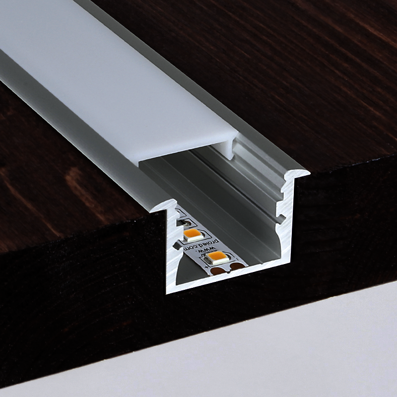 Aluminiumprofil M-Line Rec, 3m - PROLED | Bellalite