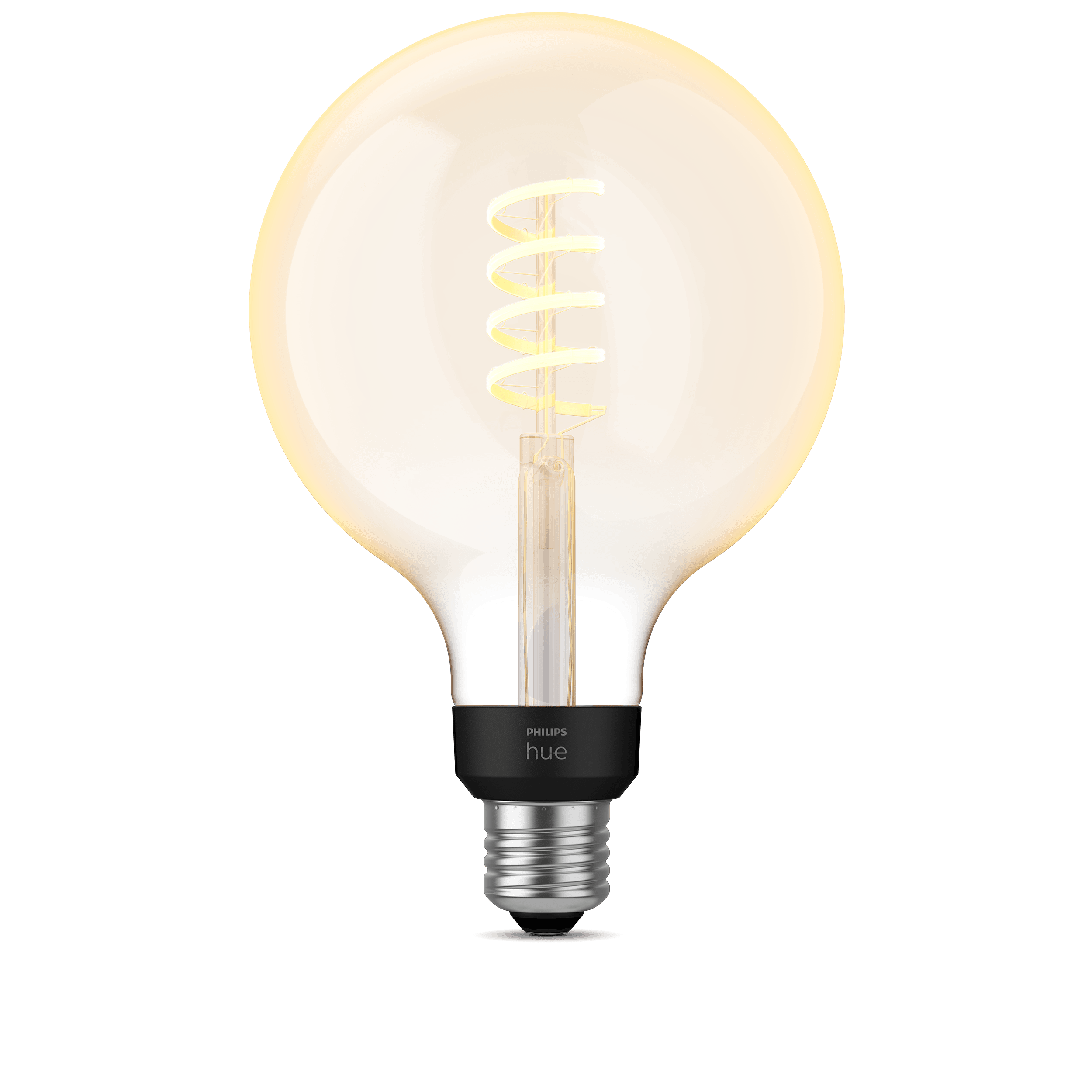 Philips Hue Filament Glob 125mm White Ambience E27 7W 2200K-4500K - Philips Hue | Bellalite