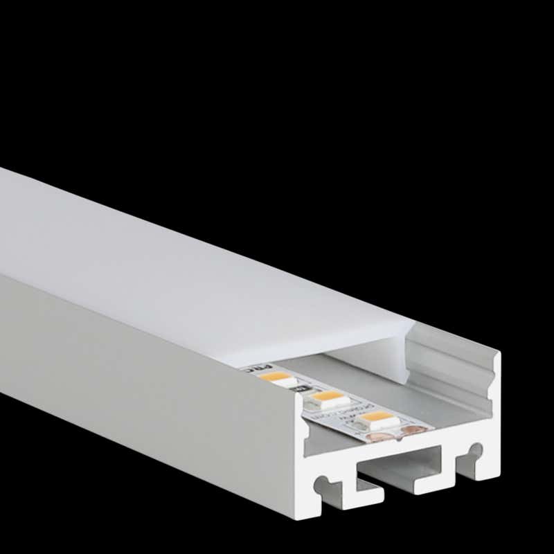 Aluminiumprofil M-Line Extra Low 24, 2m - PROLED | Bellalite Aluminiumprofil M-Line Extra Low 24, 2m - PROLED | Bellalite