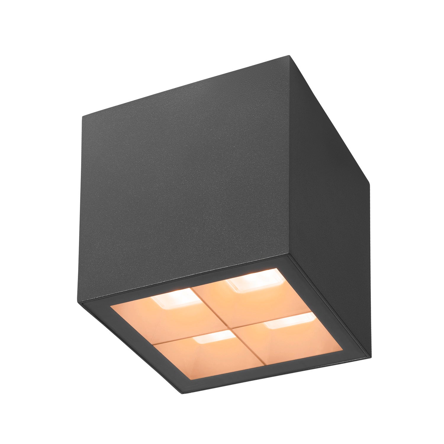 S-CUBE, ceiling-mounted light, 2700/3000K, 15W, PHASE, 80°, Antracit  - SLV | Bellalite