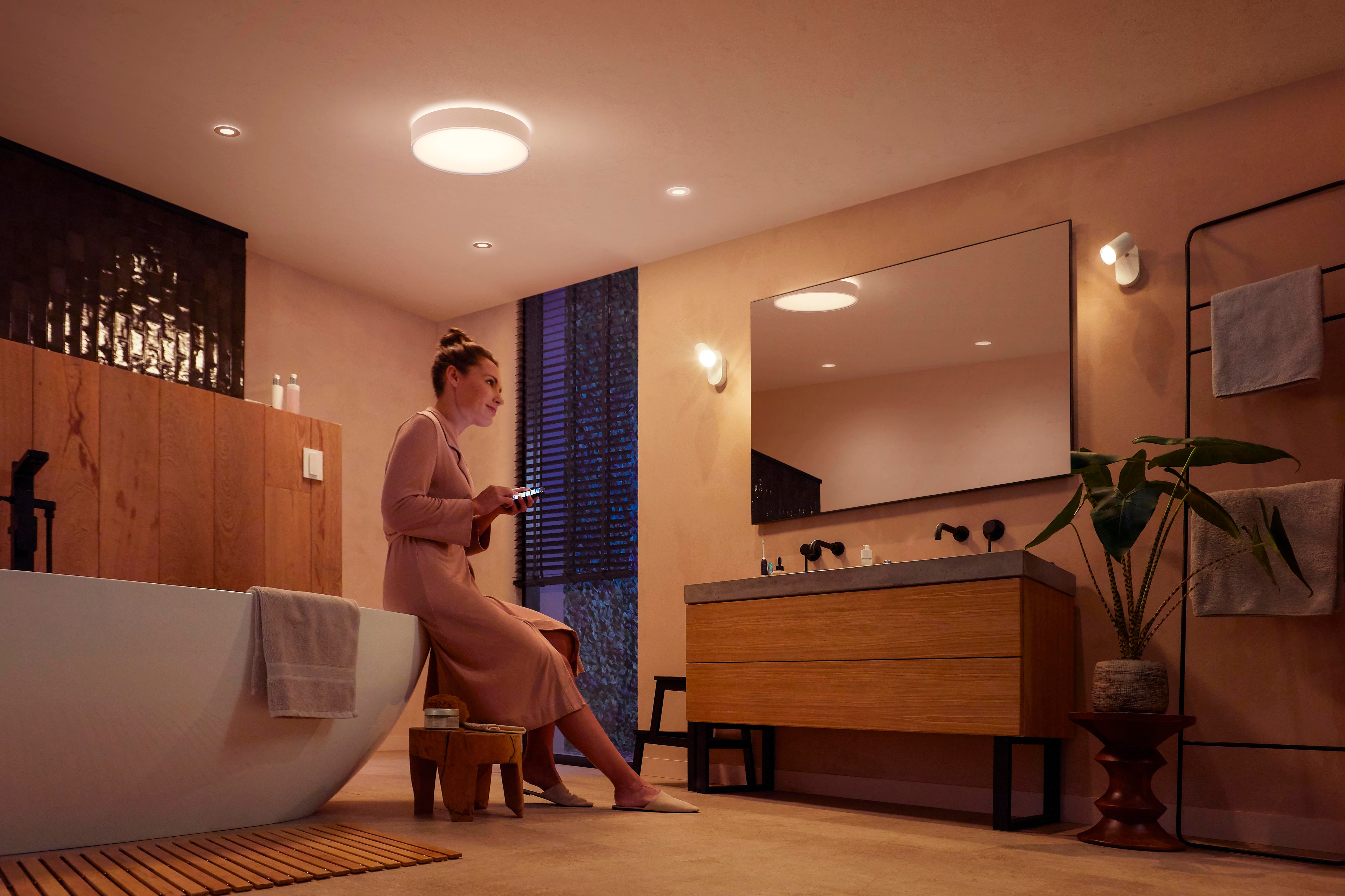 Philips Hue Xamento Downlight White & Color 3-pack - Philips Hue | Bellalite