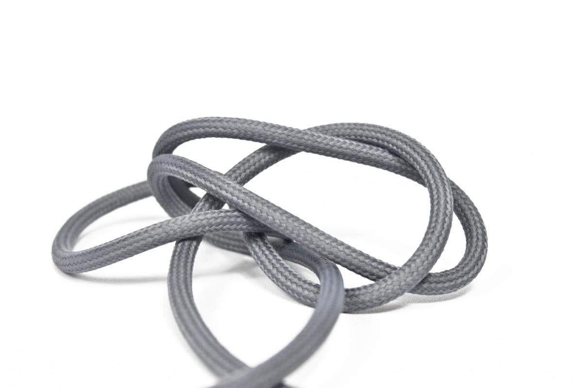 Textilkabel 3x0,75mm² Pewter - Frinab | Bellalite Textilkabel 3x0,75mm² Pewter - Frinab | Bellalite