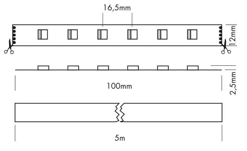 Flex Strip RGBW 4-in-1 (2700K) 5m RGBW (W=2700K) - PROLED | Bellalite Flex Strip RGBW 4-in-1 (2700K) 5m RGBW (W=2700K) - PROLED | Bellalite