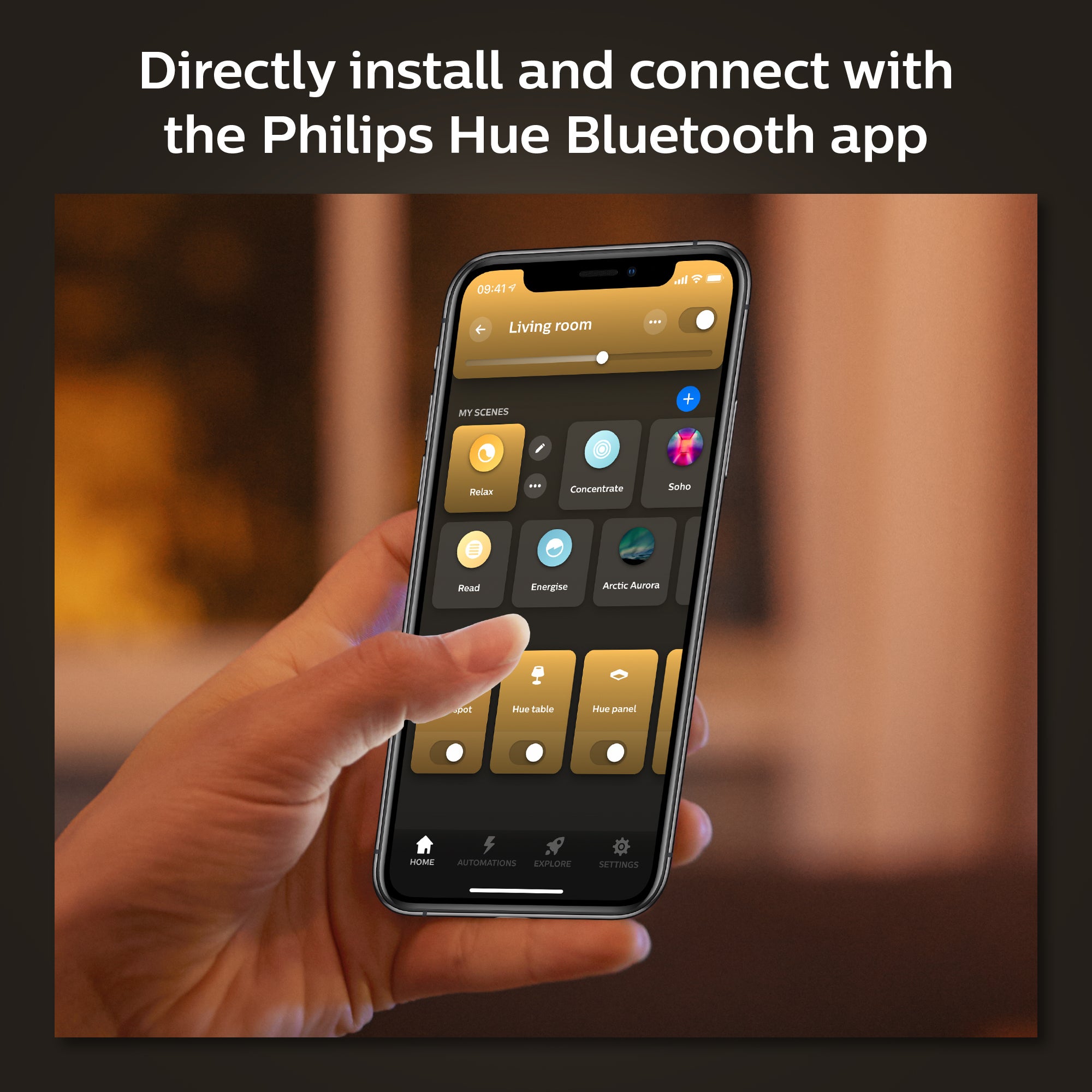 Philips Hue White Ambience E27 2-pack 8W 2200K-6500K - Philips Hue | Bellalite