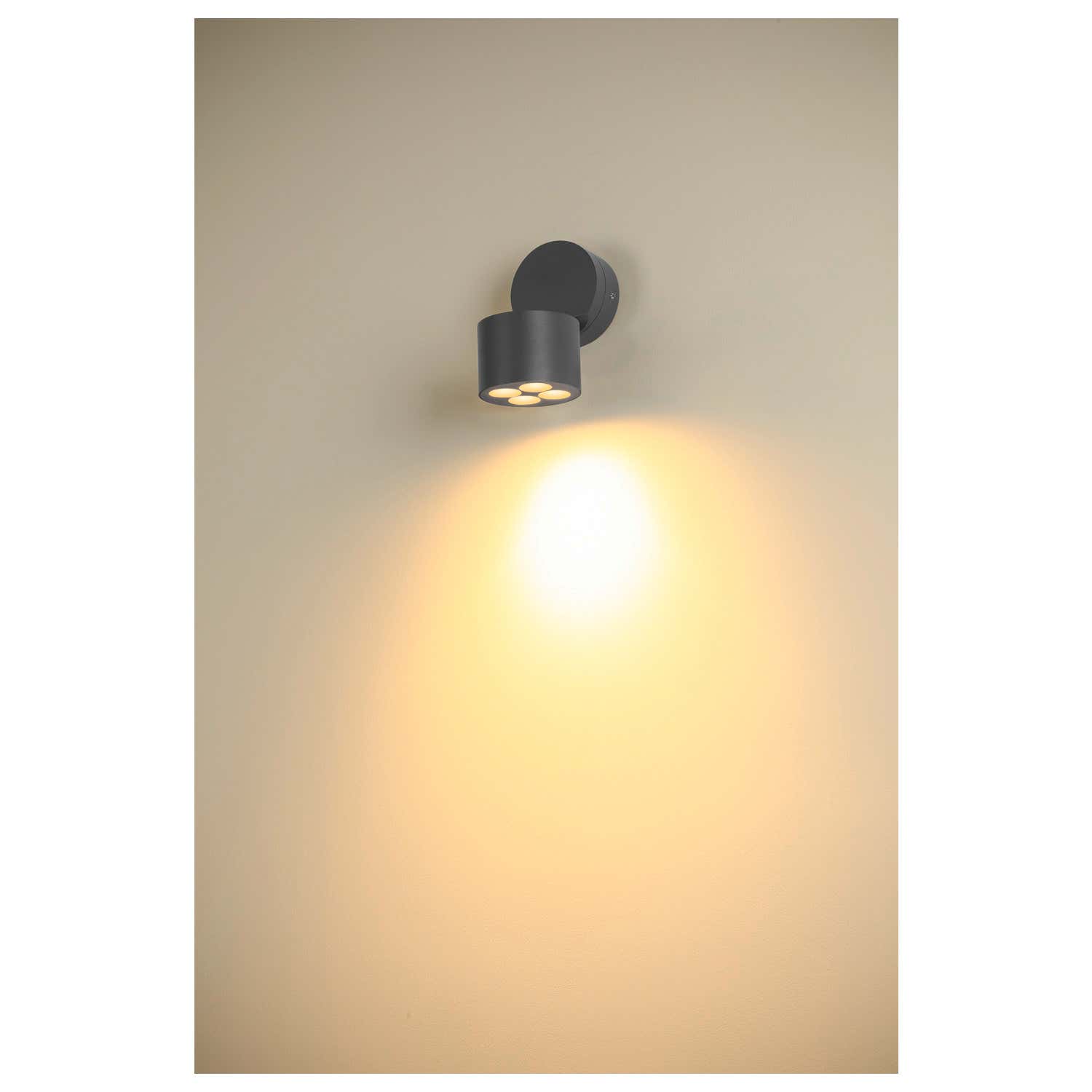 R-CUBE, wall and ceiling-mounted light, 2700/3000K, 15W, PHASE, 70°, Antracit - SLV | Bellalite R-CUBE, wall and ceiling-mounted light, 2700/3000K, 15W, PHASE, 70°, Antracit - SLV | Bellalite