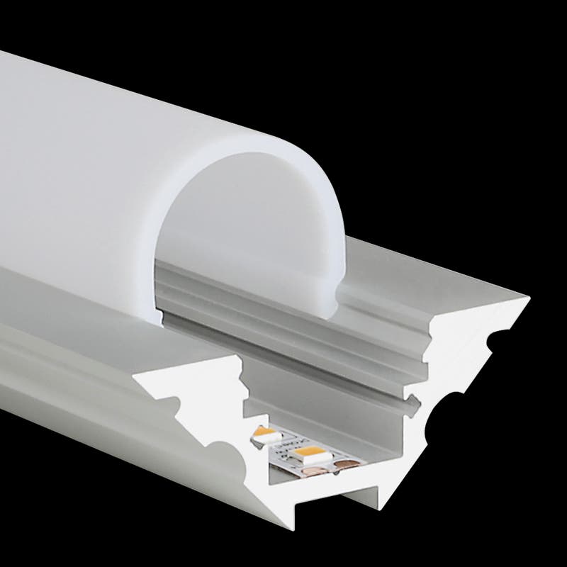 Aluminiumprofil M-Line Corner, 2m - PROLED | Bellalite Aluminiumprofil M-Line Corner, 2m - PROLED | Bellalite