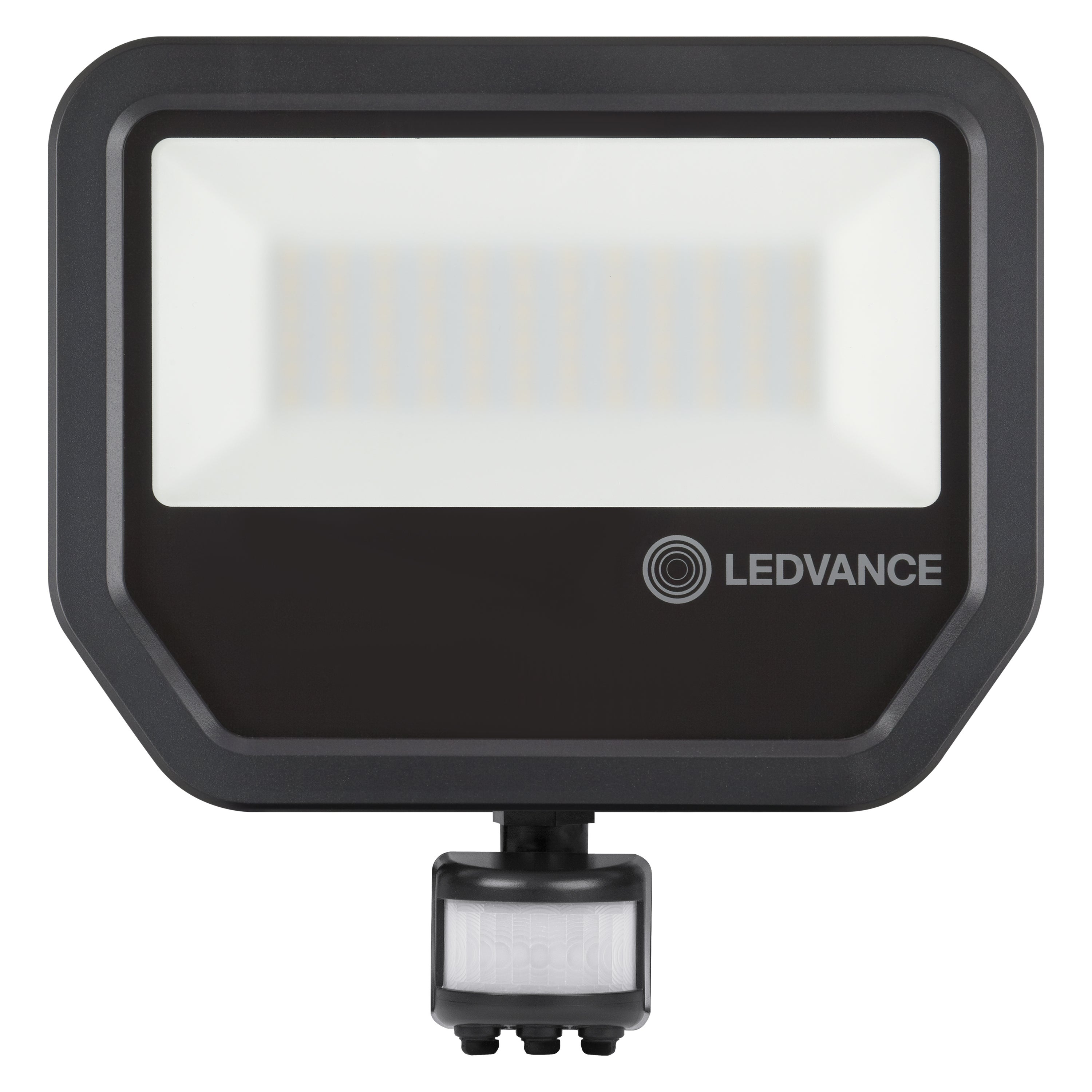Floodlight Gen3 Sensor 50W 3000K IP65 Svart, 100° x 100°  - Ledvance | Bellalite