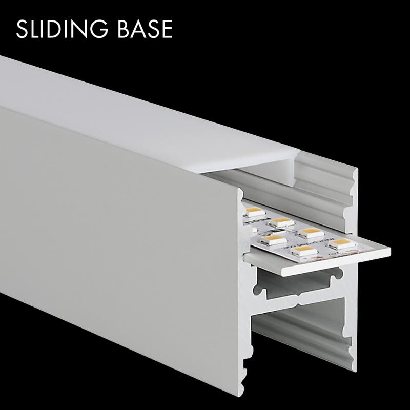 Aluminiumprofil M-Line H, 2m - PROLED | Bellalite Aluminiumprofil M-Line H, 2m - PROLED | Bellalite