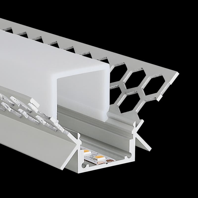 Aluminiumprofil M-Line Drywall Innerhörn, 2m - PROLED | Bellalite Aluminiumprofil M-Line Drywall Innerhörn, 2m - PROLED | Bellalite