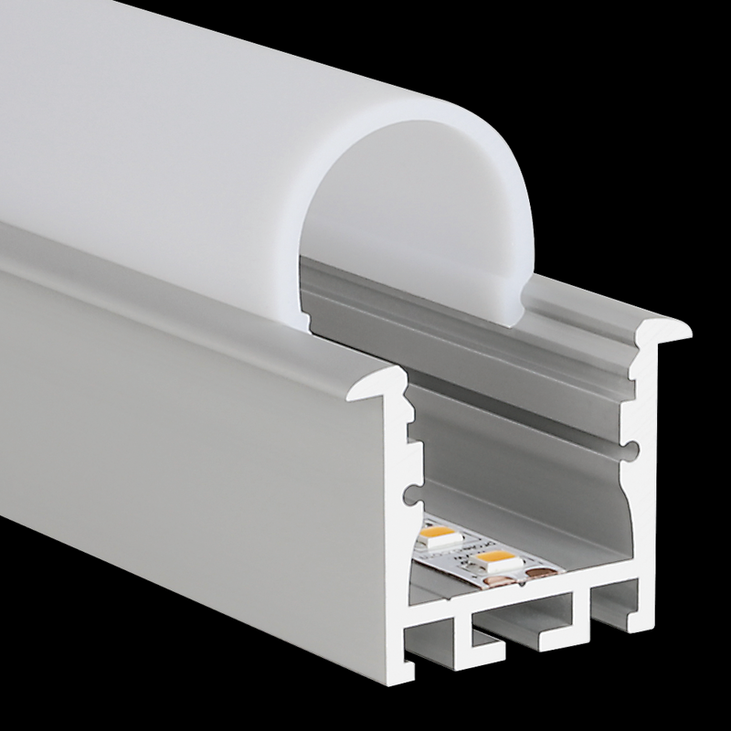 Aluminiumprofil M-Line Rec 24, 2m - PROLED | Bellalite