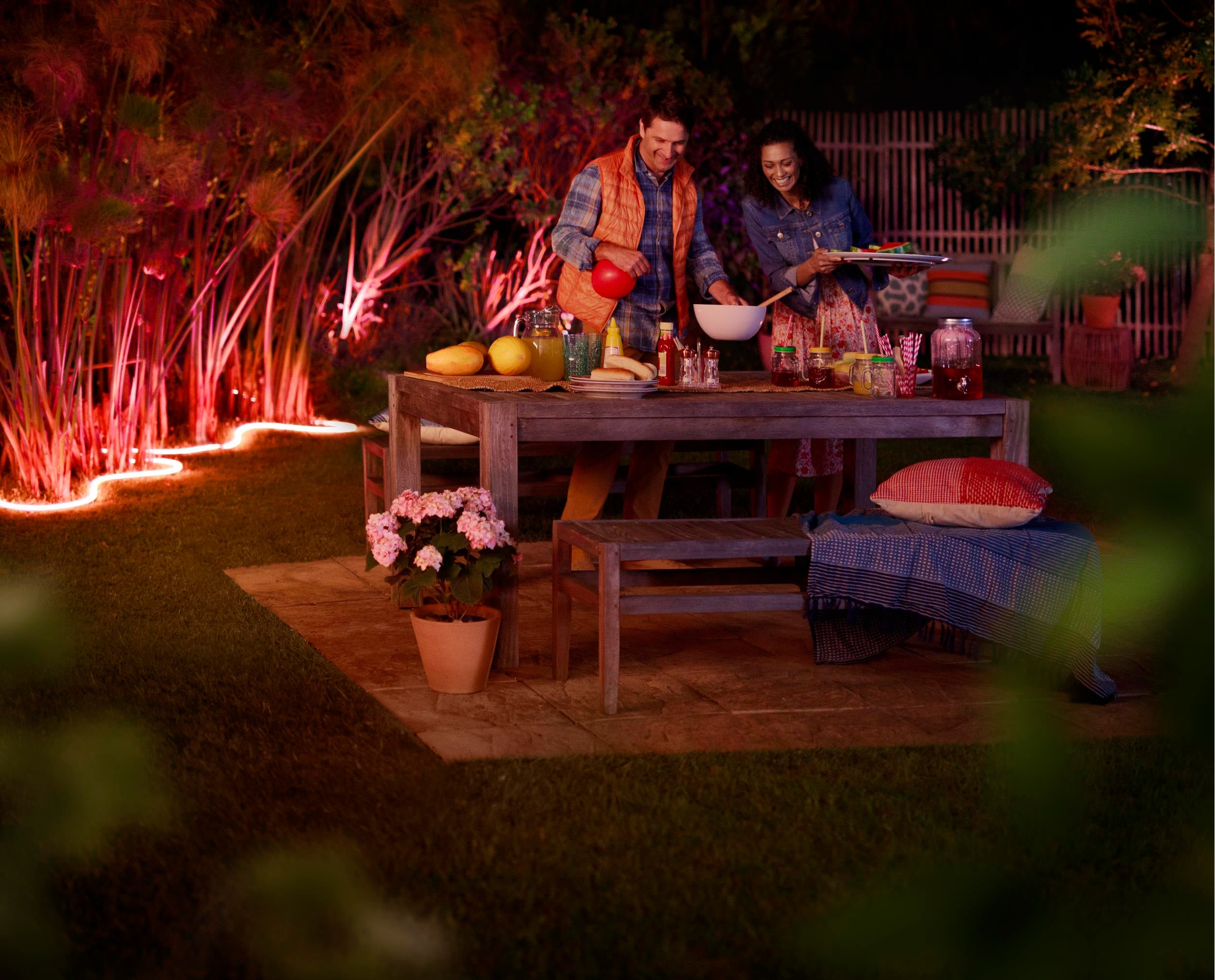 Philips Hue Lightstrip White & Color Outdoor - Philips Hue | Bellalite