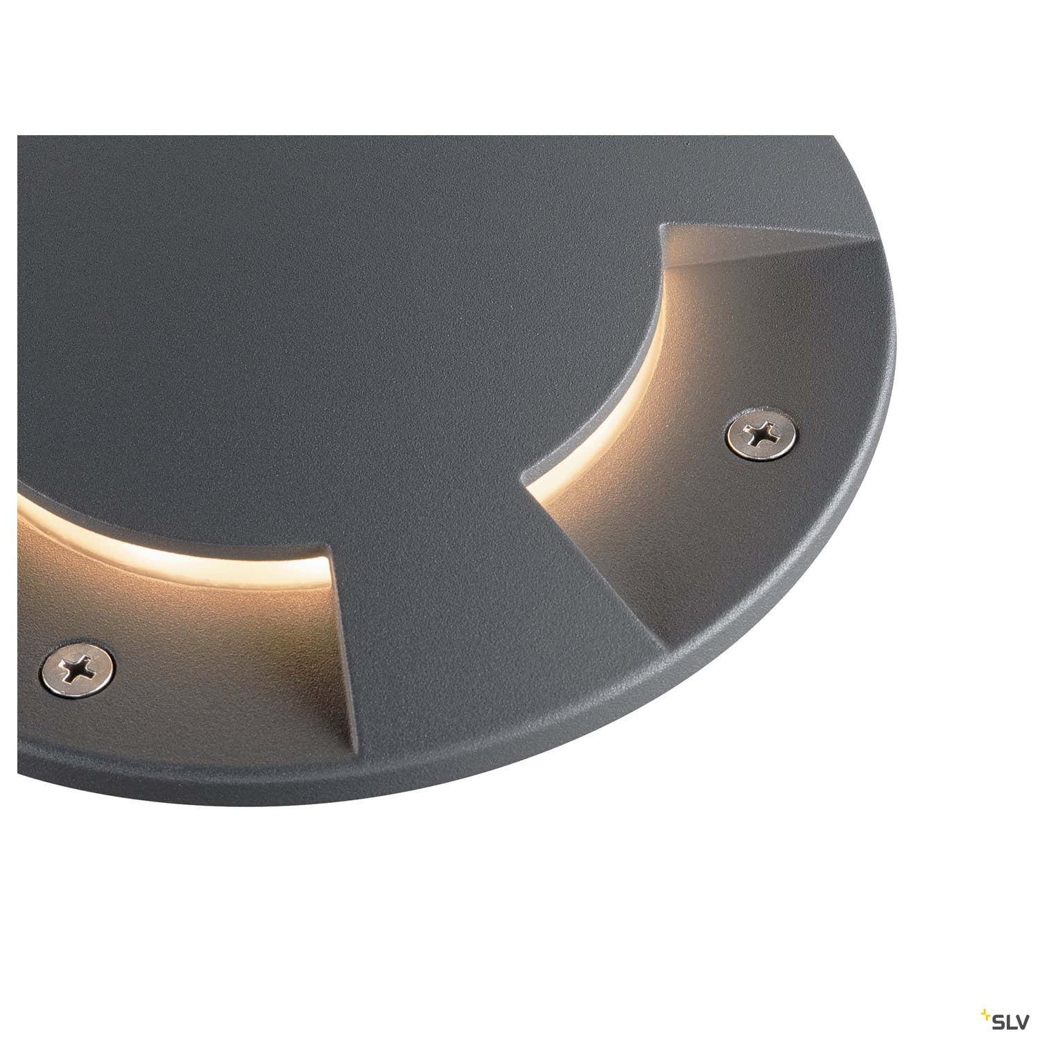 BIG PLOT COVER 4 outlets antracit - SLV | Bellalite BIG PLOT COVER 4 outlets antracit - SLV | Bellalite