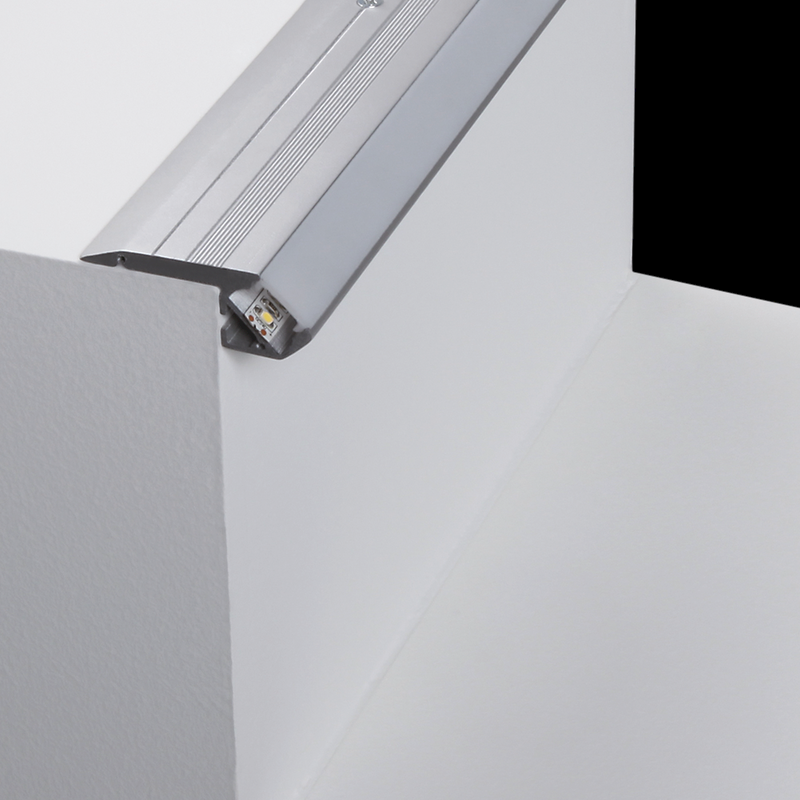 Aluminiumprofil S-Line Step Up, 2m Alu - PROLED | Bellalite