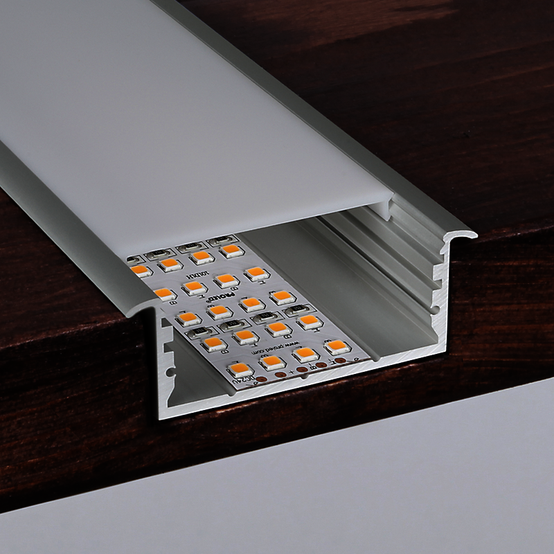 Aluminiumprofil L-Line Rec, 5m Alu - PROLED | Bellalite