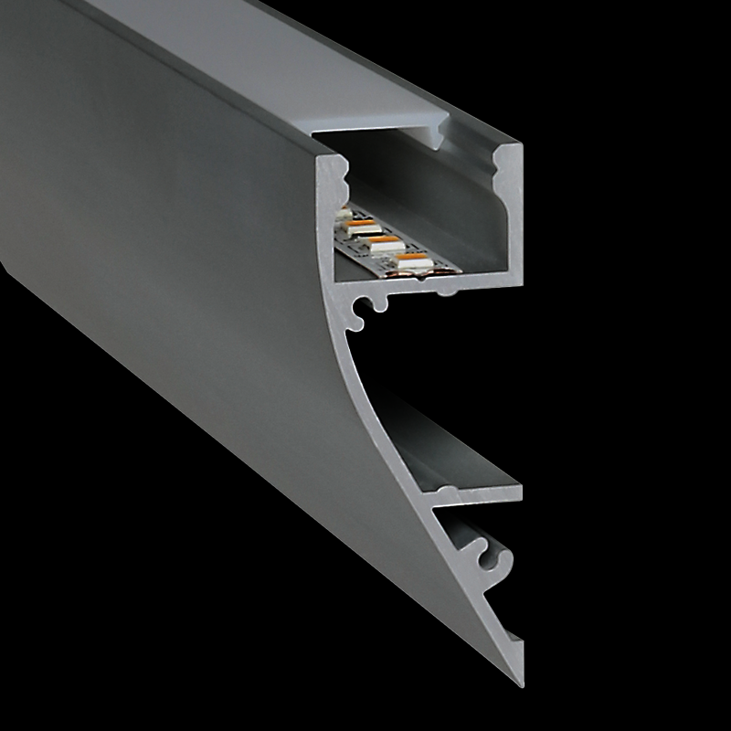 Aluminiumprofil S-Line Wall, per meter Alu - PROLED | Bellalite