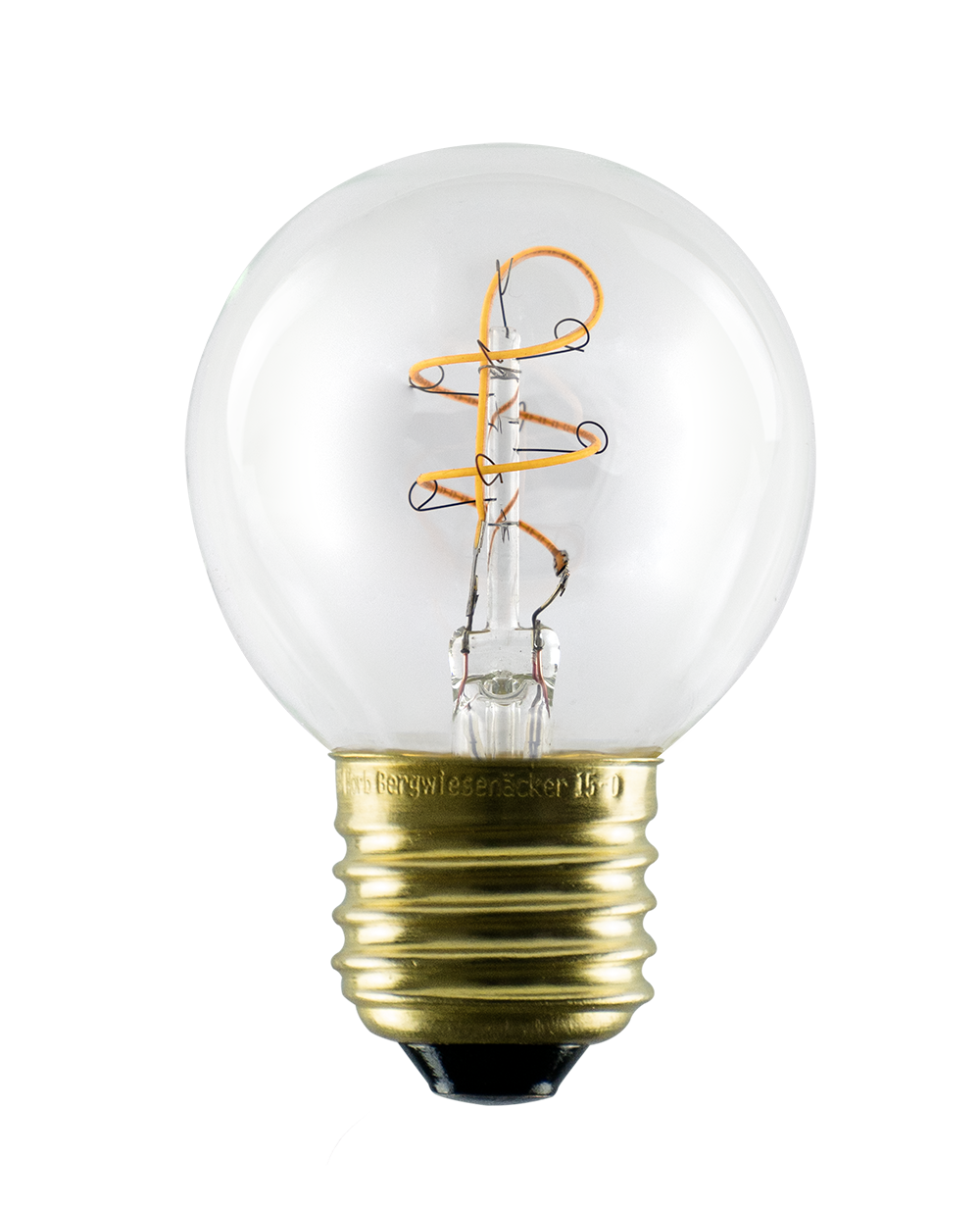 Segula Elegant Line LED Golfball Klar E27 3W 210lm 2200K - Segula | Bellalite