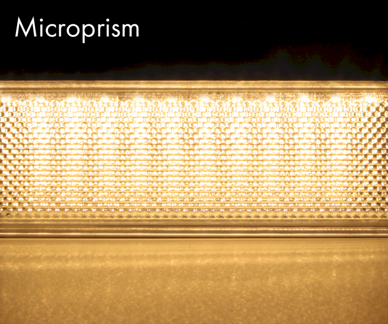 Plastic Cover L-Line Flat, 3m Microprism - PROLED | Bellalite