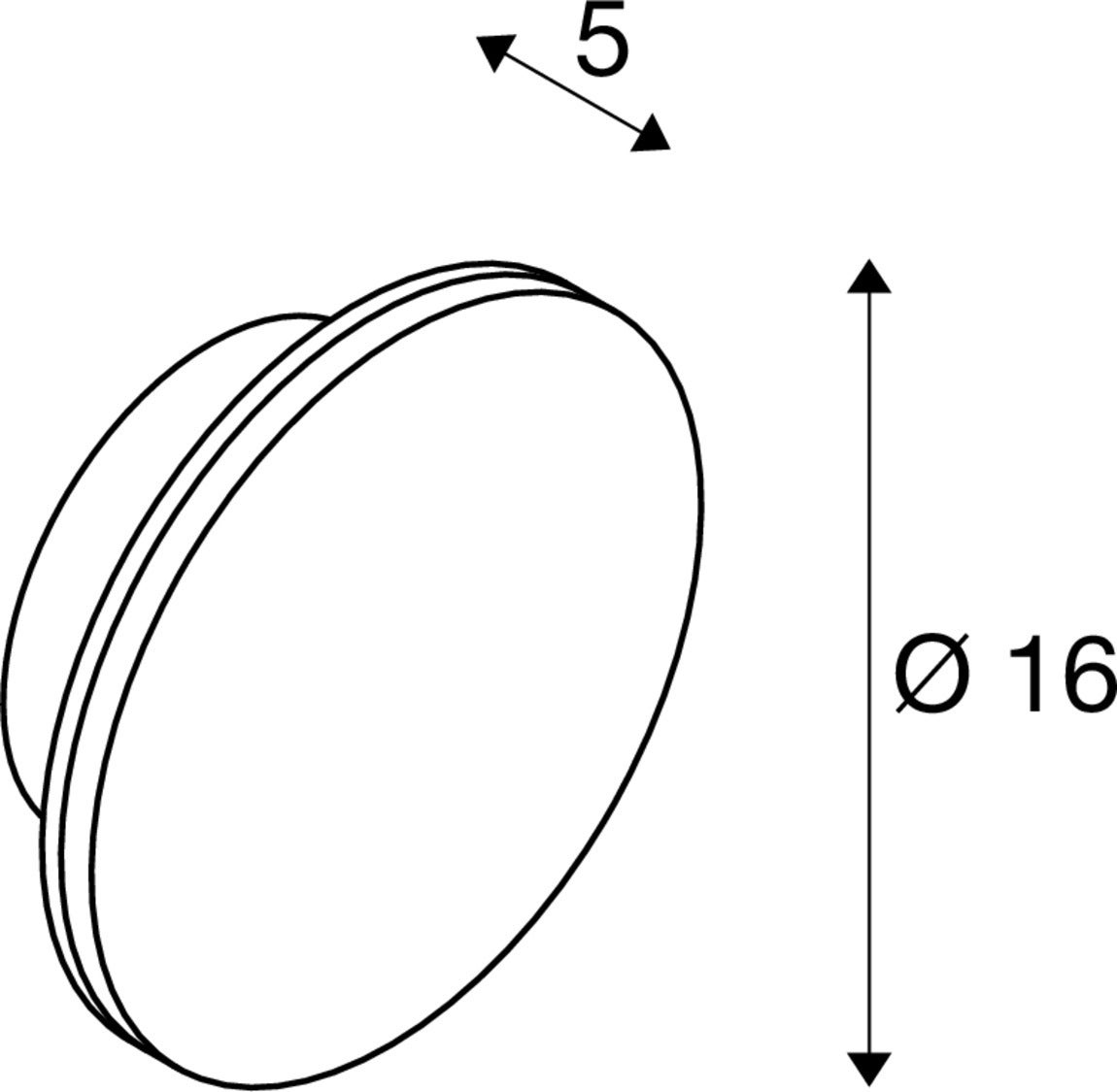 D-RING S WL PHASE 2700/3000K Svart  - SLV | Bellalite