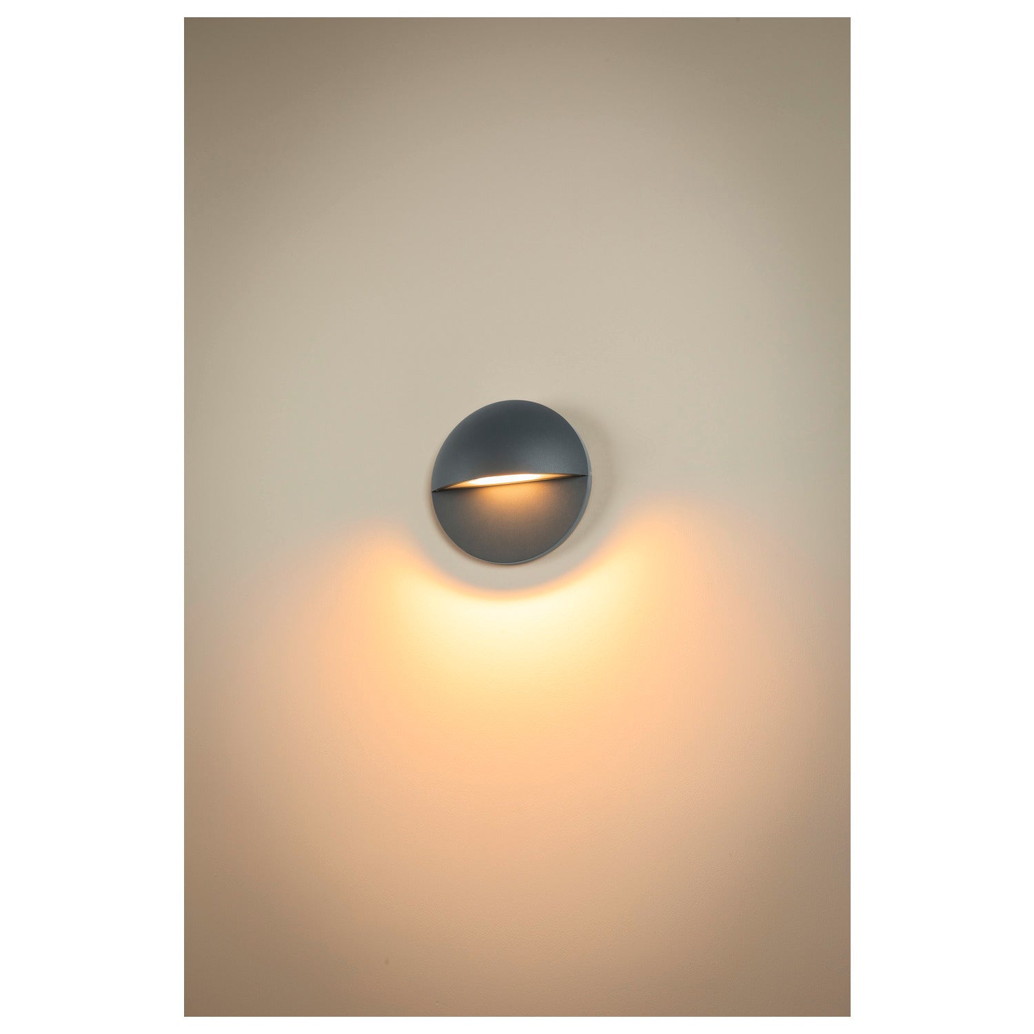 LID II, wall-mounted light, 2700/3000K, 15W, PHASE, 100°, Antracit  - SLV | Bellalite