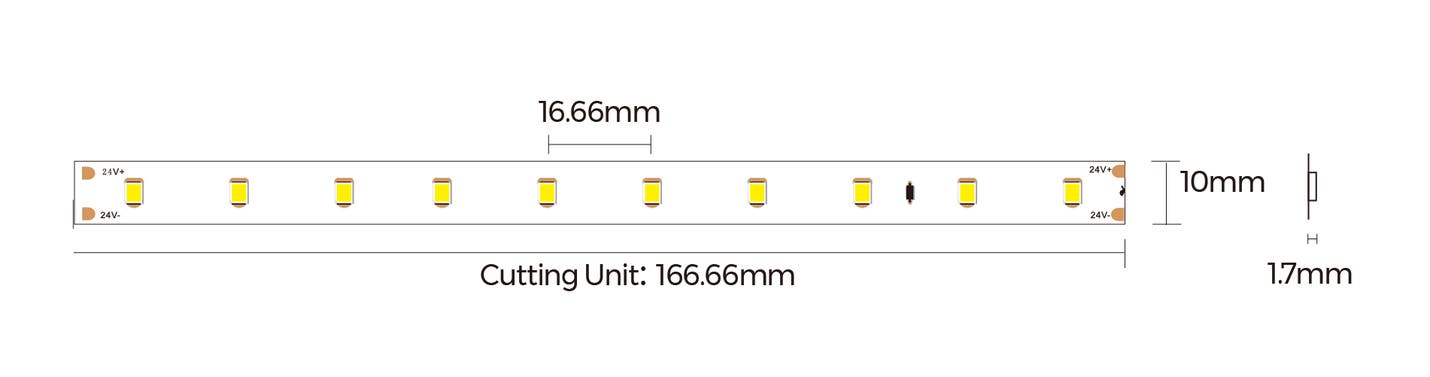 Colors LED-Strip DS860 24V 3000K 4,3W/m IP20 () 30m - Colors | Bellalite Colors LED-Strip DS860 24V 3000K 4,3W/m IP20 () 30m - Colors | Bellalite