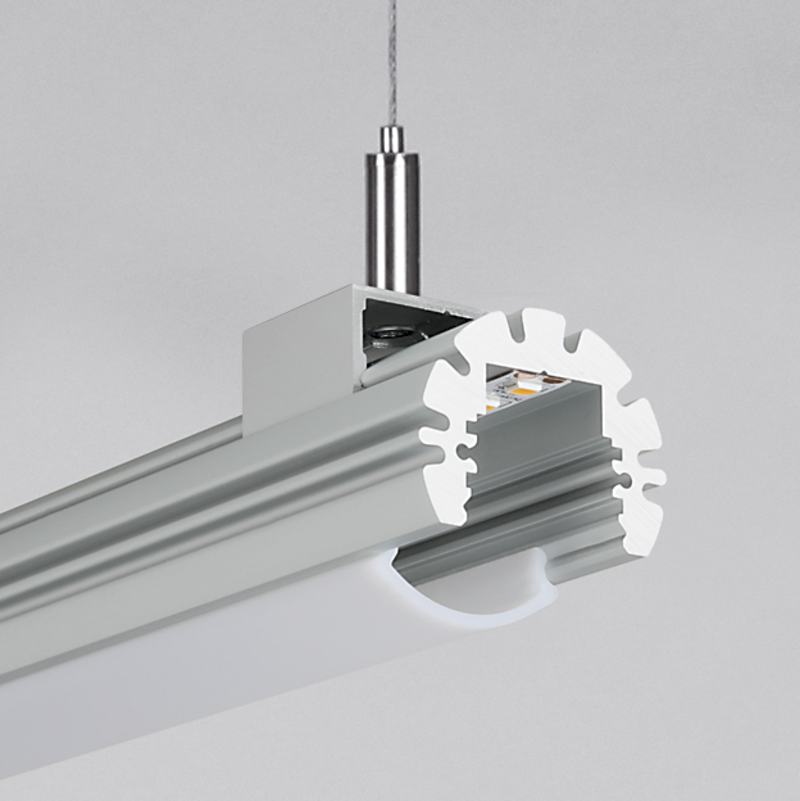 Aluminiumprofil M-Line Circle, 3m - PROLED | Bellalite